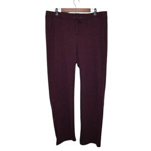 Ugg Maroon Athletic Drawstring Sweat Pants Size 1X